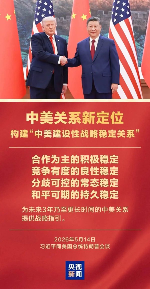 中美关系新定位！如何理解“中美建设性战略稳定关系”？